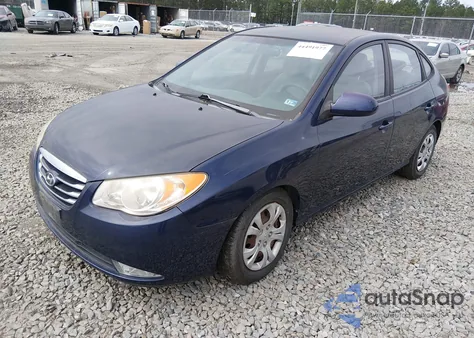 2010 Hyundai Elantra Gls z USA, uszkodzony, nr VIN KMHDU4AD7AU877072